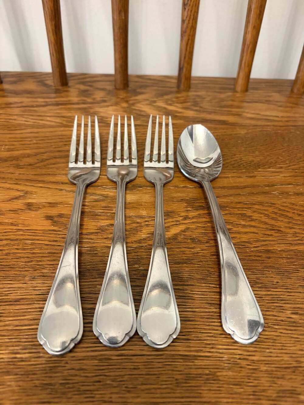 Northland Stainless Flatware Lot 3 Forks 1 Spoon Korea